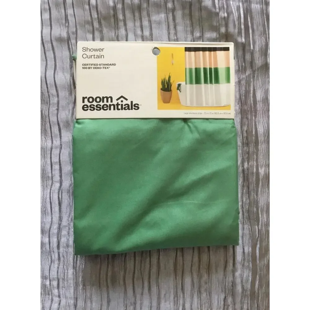 New microfiber shower curtain